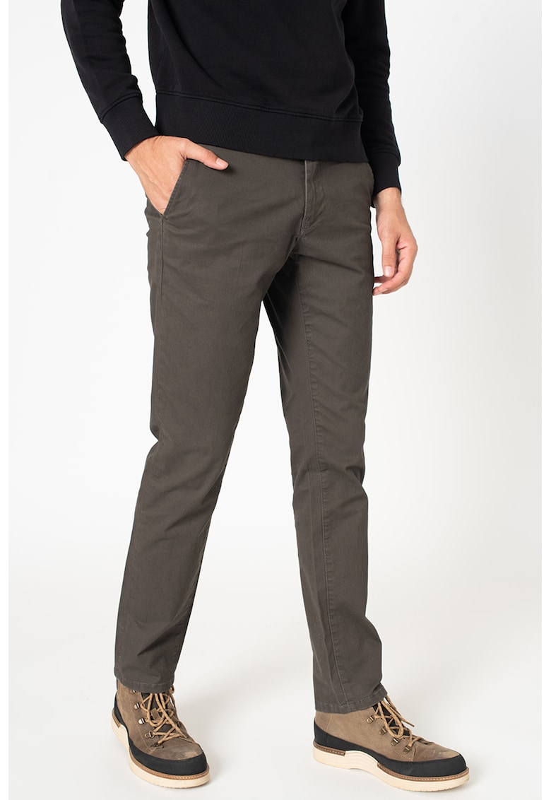 Pantaloni chino Mana Wint - Gri inchis