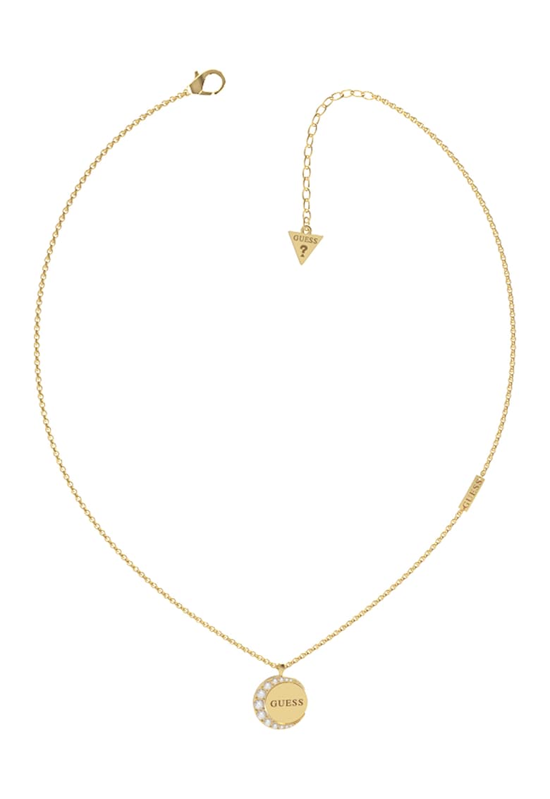 Colier din otel inoxidabil cu pandantiv in forma de luna