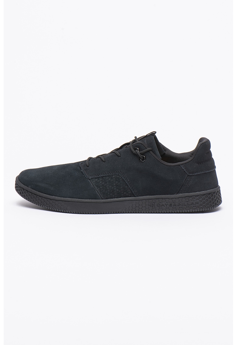 Pantofi sport de piele intoarsa cu insertii texturate Pause - Negru