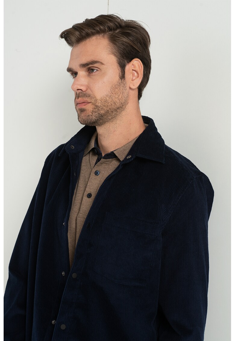 Jacheta-camasa de reiat cu buzunar aplicat fashiondays.ro imagine promotii 2022