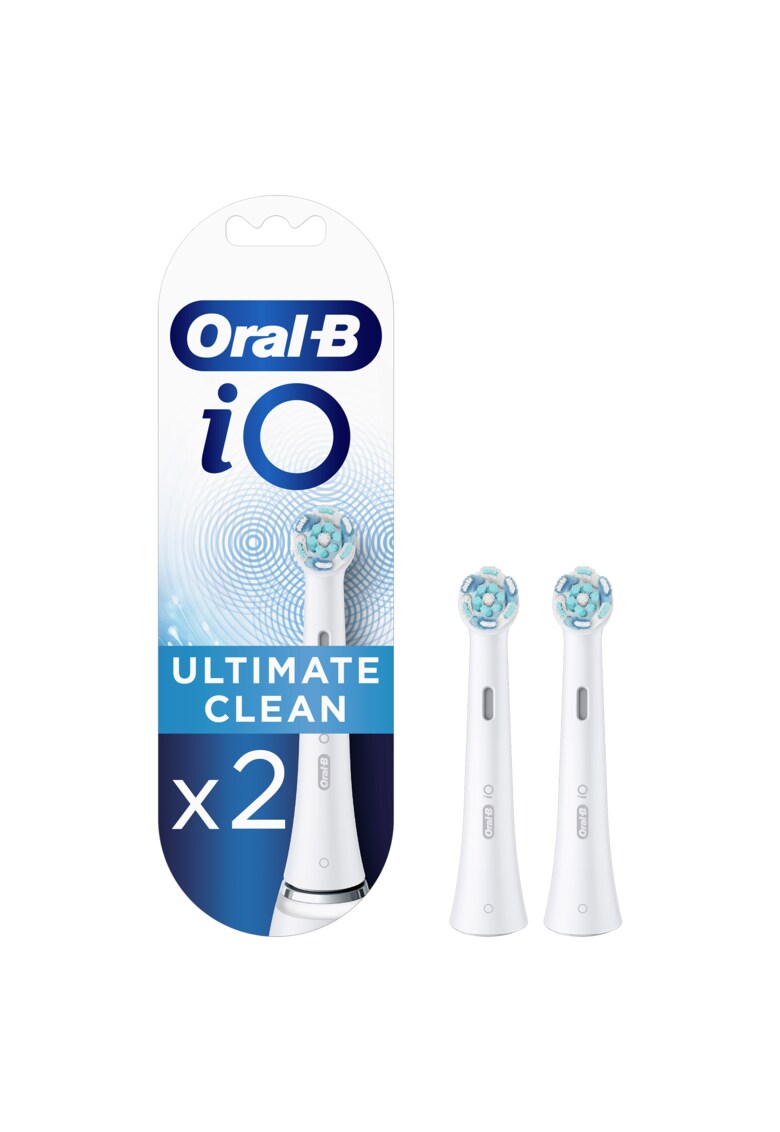 Rezerve periuta de dinti electrica iO Ultimate Clean - compatibile doar cu seria iO - Alb