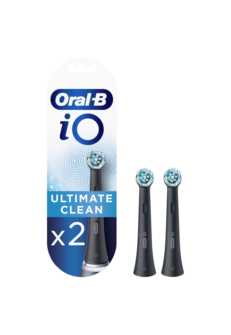 Rezerve periuta de dinti electrica iO Ultimate Clean - compatibile doar cu seria iO - - Negru