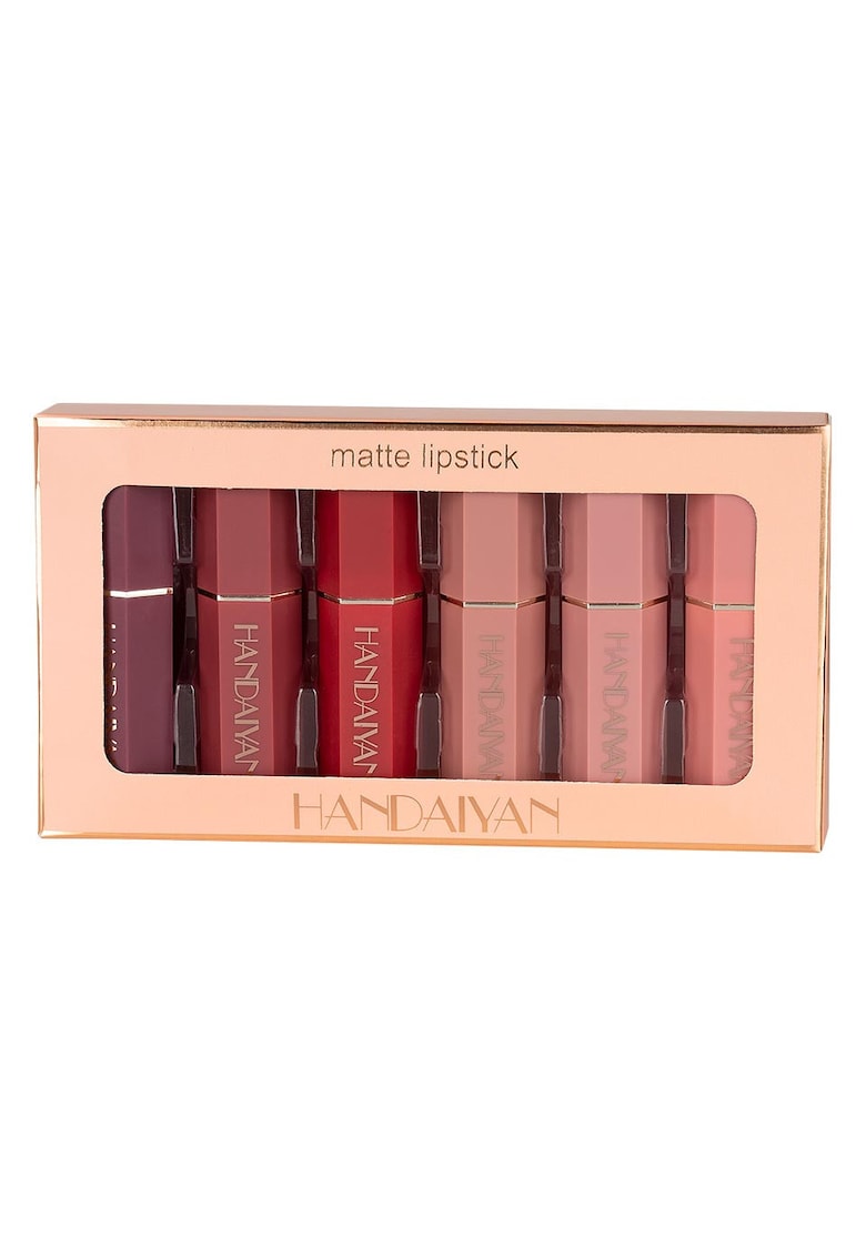 Set rujuri de buze Matte Lipstick - 6 culori