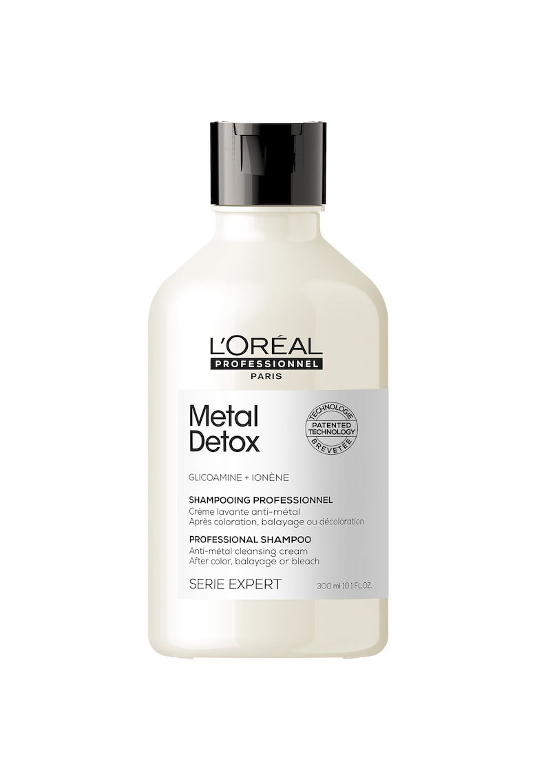 Sampon L'Oréal Professionnel Serie Expert Metal Detox - pentru toate tipurile de par decolorat - colorat sau balayage - FARA SULFATI