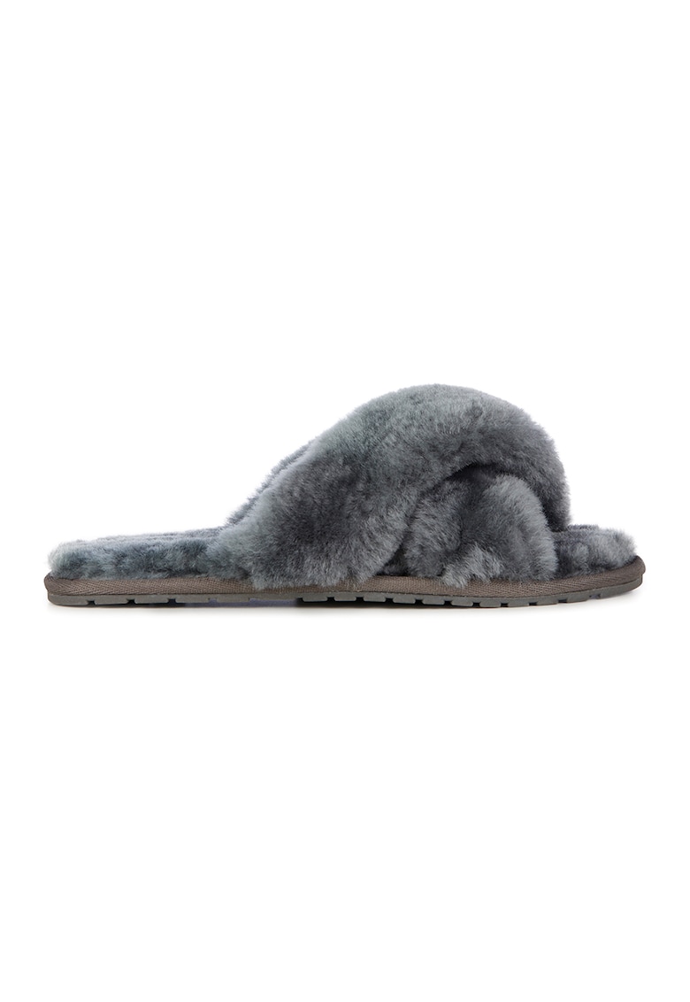 Papuci de lana – cu model incrucisat Mayberry Emu INCALTAMINTE