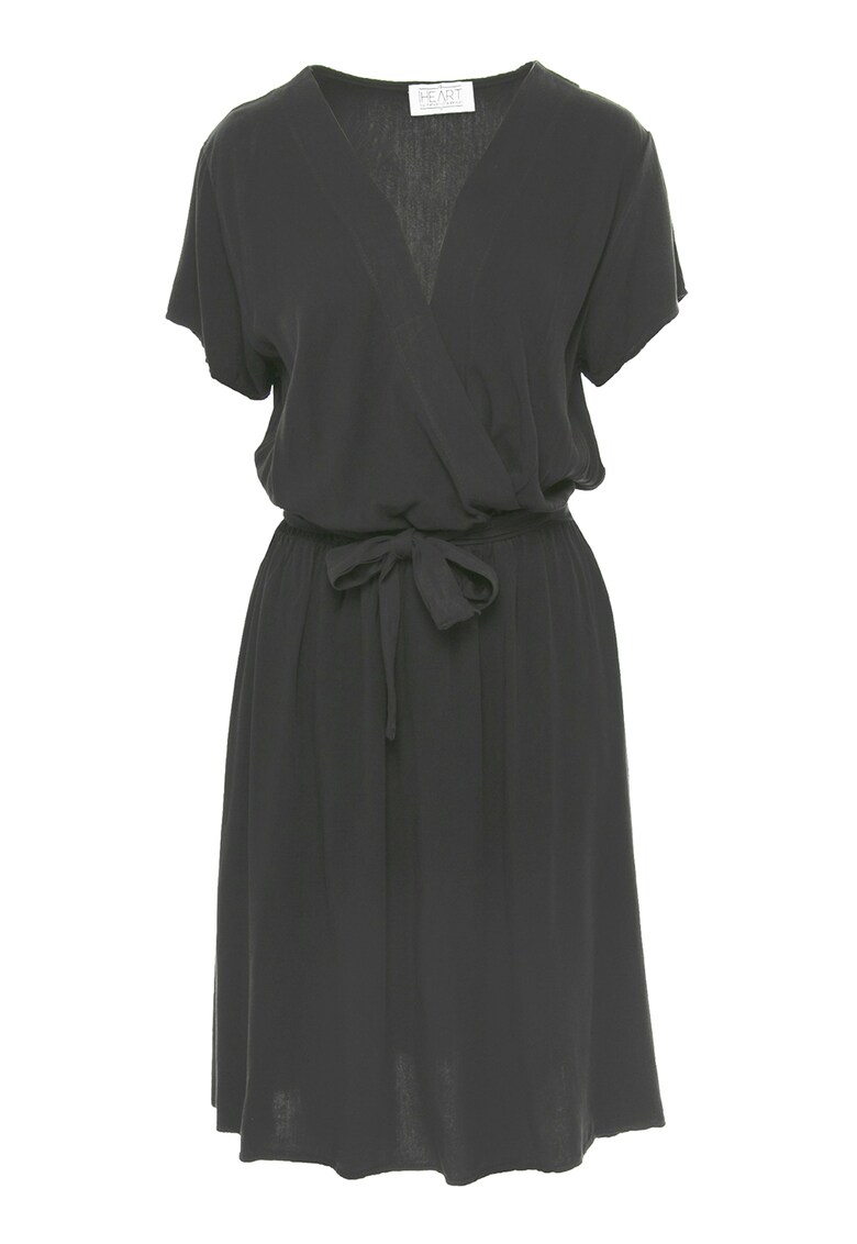 Rochie vaporoasa cu decolteu cache-coeur
