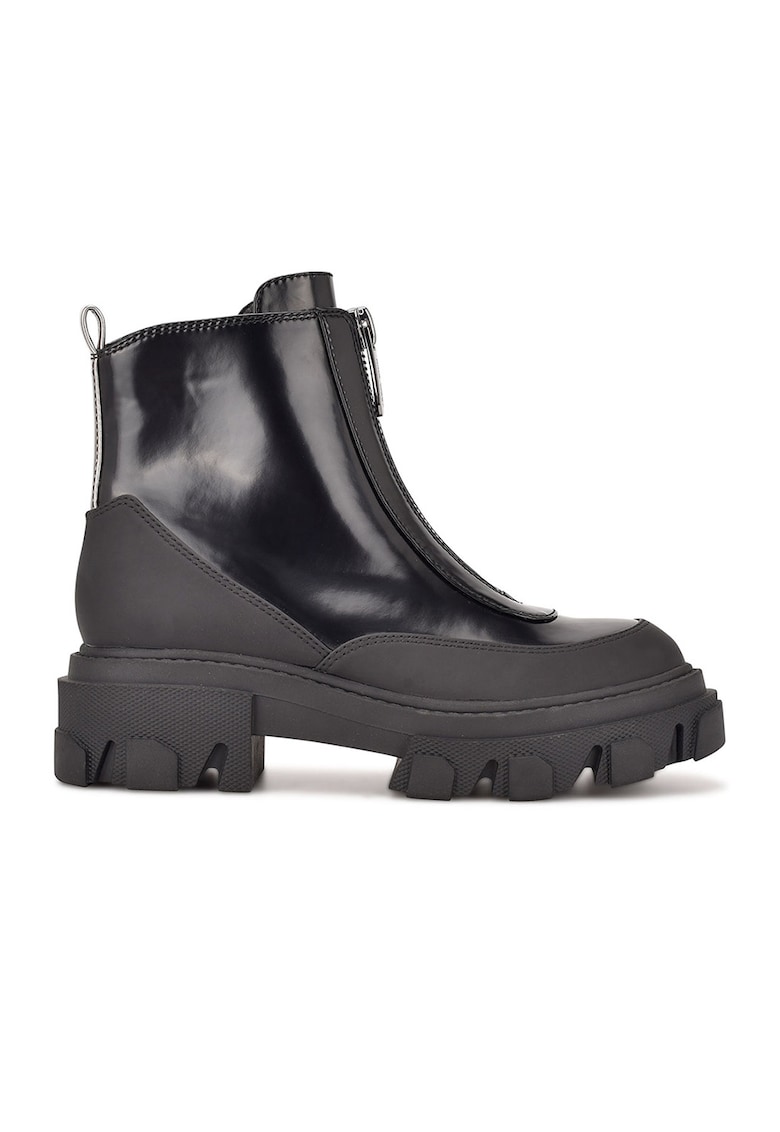 Боти Cuz от еко кожа с масивен ток NINE WEST