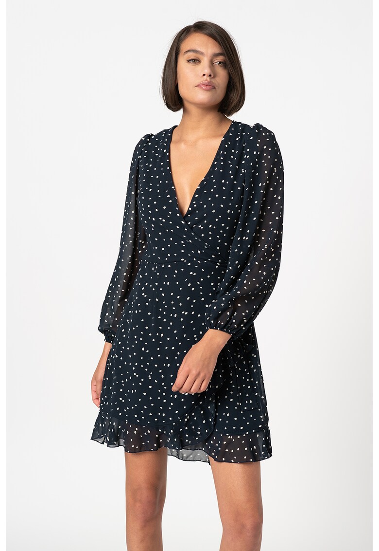 Rochie mini cu decolteu in V Gras