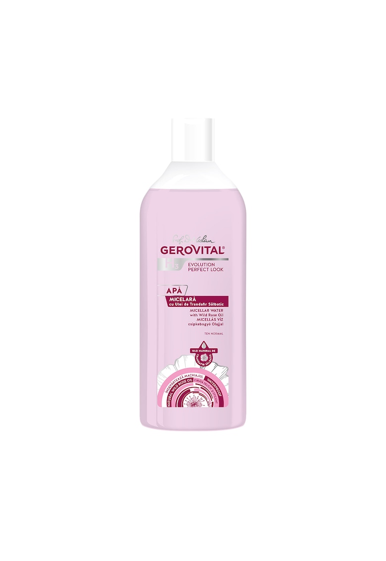 Apa micelara  H3 Evolution Perfect Look cu ulei de trandafir salbatic - 400 ml