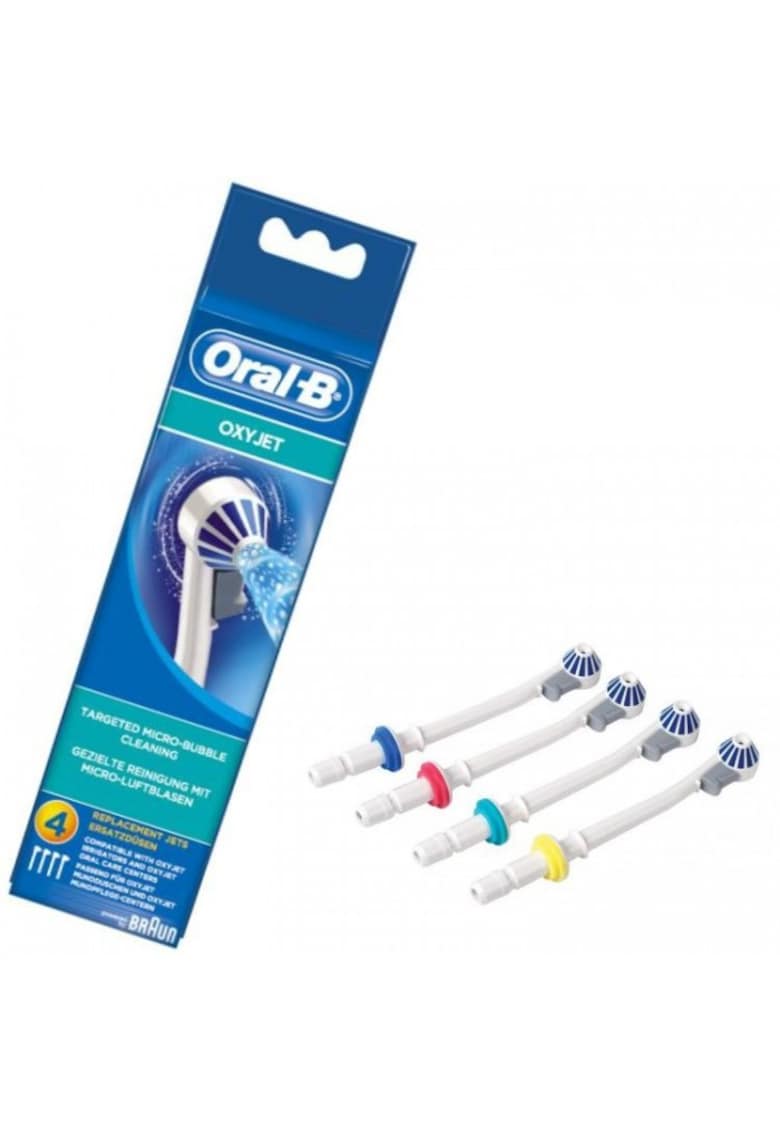 Rezerva irigator powered by Braun ED17.4 compatibil cu Oral-B OxyJet si Oral-B Oral Care Center - 4 buc