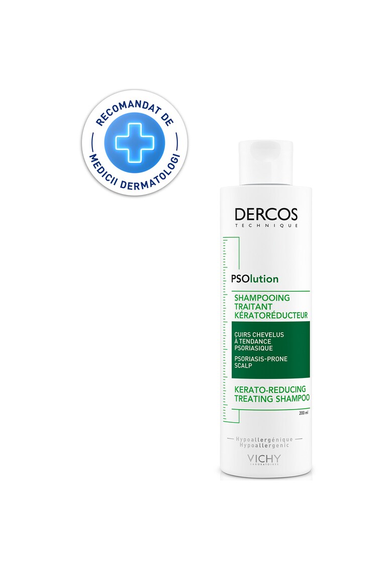 Sampon tratament keratoreductor Dercos PSOlution - 200ml