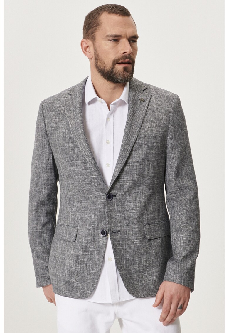 Сако с дълги ръкави и джоб