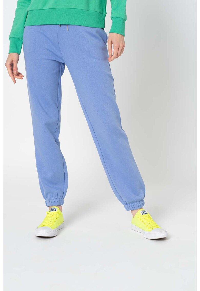 Pantaloni sport cu snur si talie elastica Catie fashiondays imagine noua