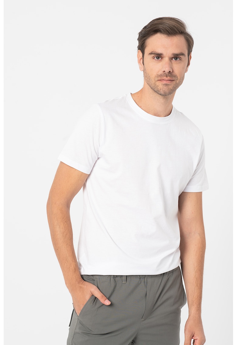 Jack & Jones Set de tricouri din bumbac cu decolteu la baza gatului - 7 piese