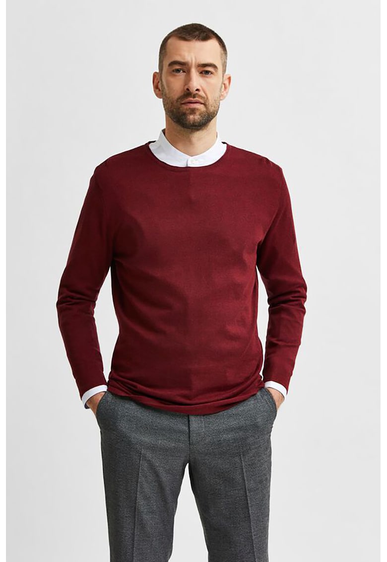 Pulover tricotat fin din amestec de lyocell si bumbac organic 2023 ❤️ Pret Super fashiondays imagine noua 2022