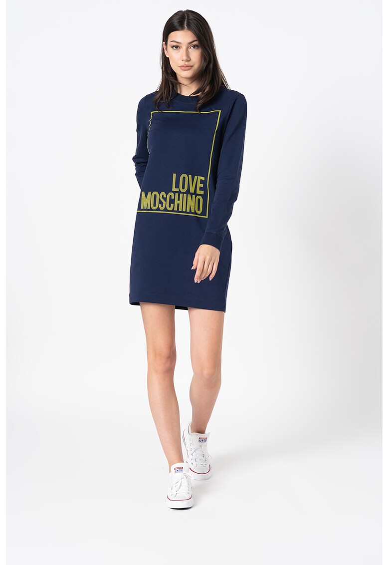 Rochie sport cu imprimeu logo