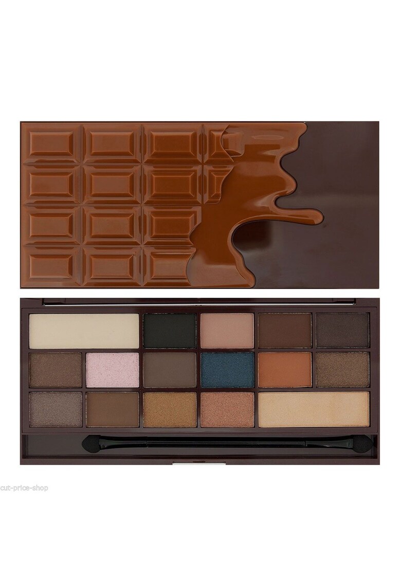 Paleta de farduri I Heart Makeup Palette Chocolate