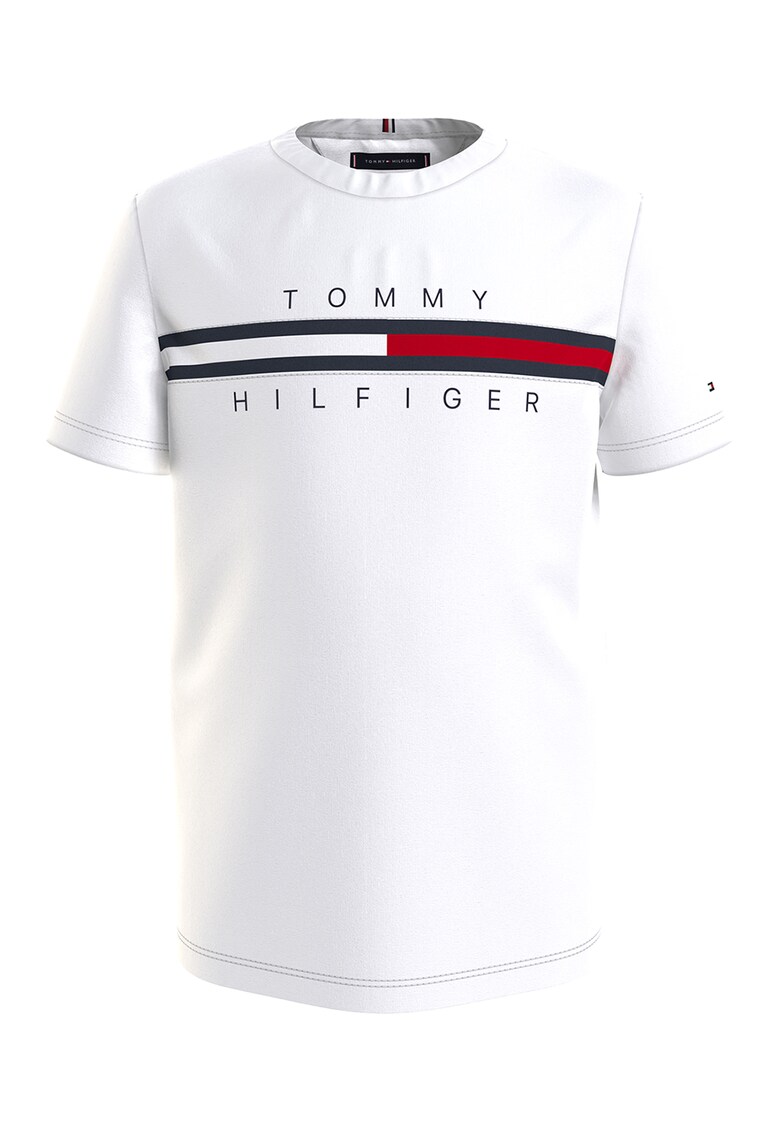 Тениска от органичен памук с лого Tommy Hilfiger
