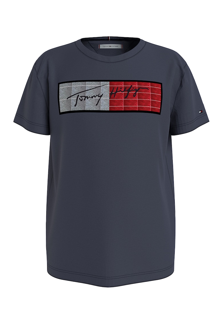 Тениска от органичен памук с лого Tommy Hilfiger