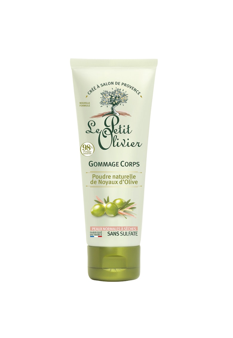 Scrub pentru exfoliere corp cu ulei de masline - 200 ml