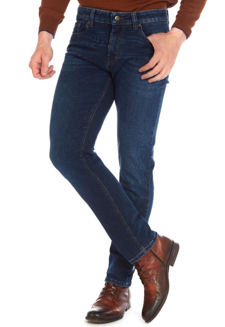 Pantaloni barbati Cordoba 6897 Albastru