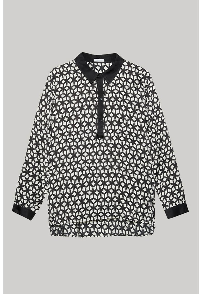 Bluza cu imprimeu geometric fashiondays.ro imagine noua gjx.ro