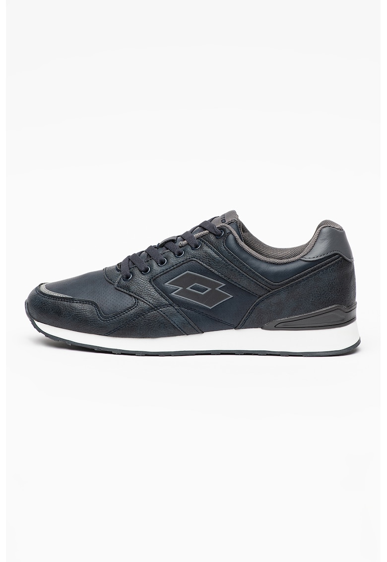Pantofi sport de piele ecologica Viktor - Bleumarin