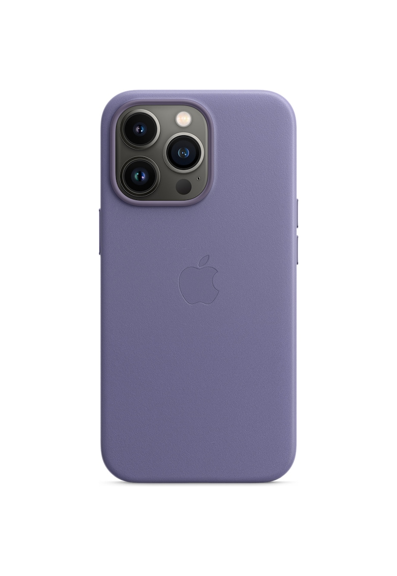 Husa de protectie Leather Case with MagSafe pentru iPhone 13 Pro - Wisteria