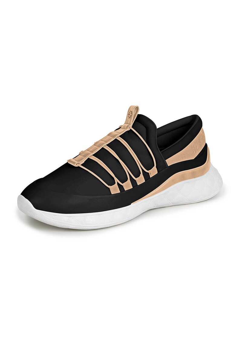 Pantofi sport slip-on cu detalii contrastante