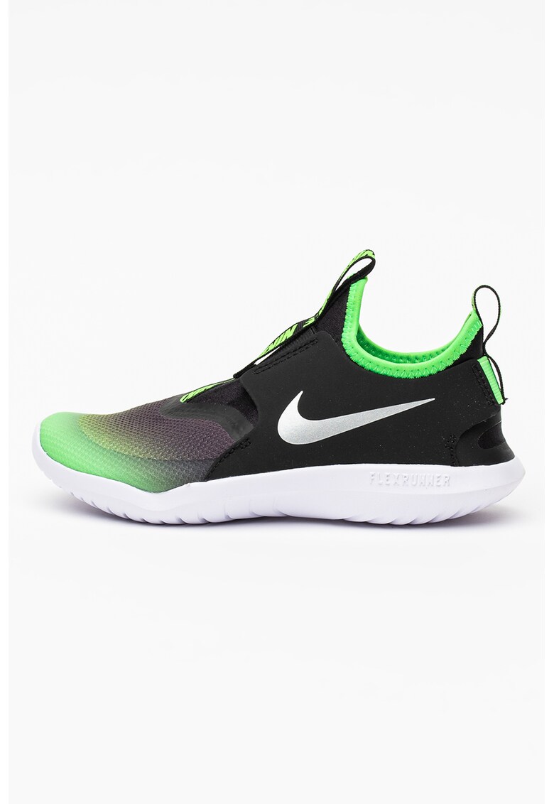 Pantofi sport slip-on cu garnituri de piele Flex Runner