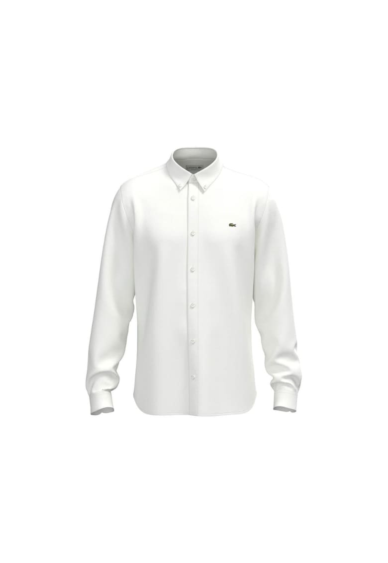 Camasa barbati Oxford - Alb - Alb