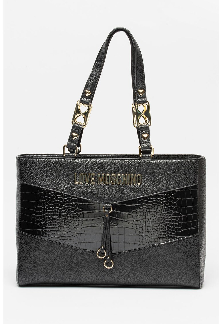 Love Moschino Чанта за рамо от еко кожа с лого за Жени Love Moschino Чанта за рамо от еко кожа с лого за Жени