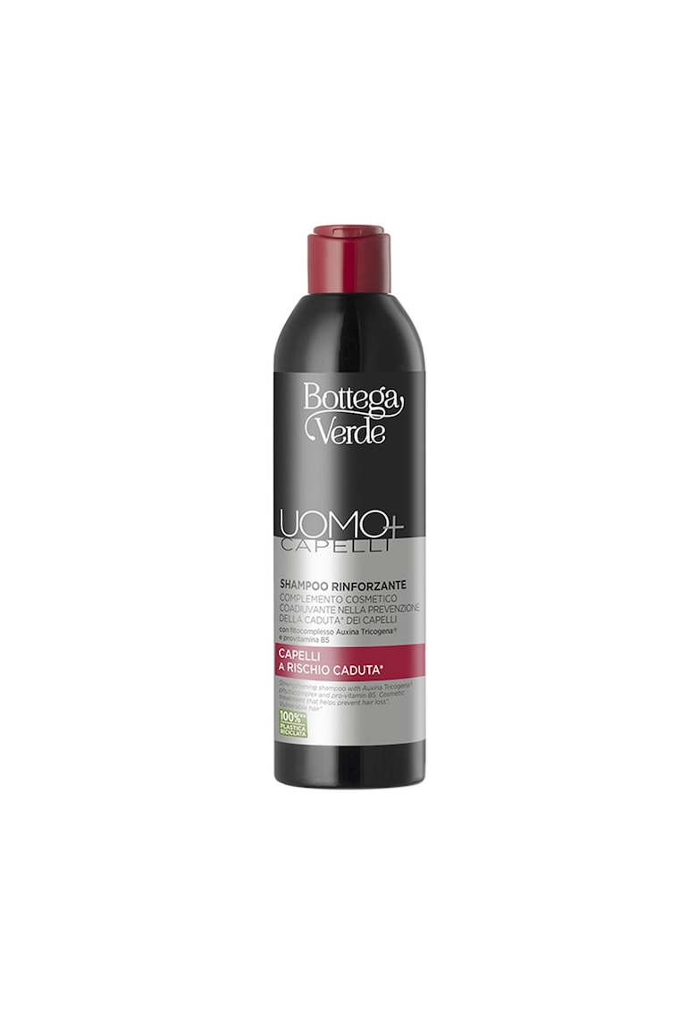 Sampon intaritor pentru prevenirea caderii parului - cu Auxina Tricogena ® fitocomplex si provitamina B5 - Uomo+ - 250 ML -