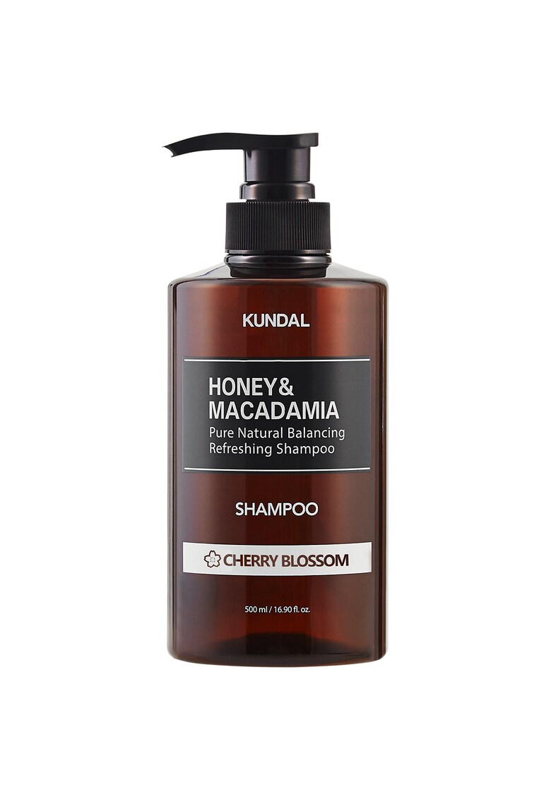 Sampon hipoalergenic natural si extra-hidratant - cu miere si macadamia - 500 ml - Cherry Blossom