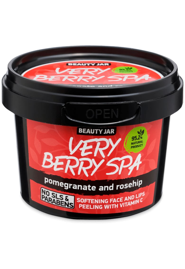 Exfoliant cu vitamina C pentru fata si buze - Very berry spa - 120 g