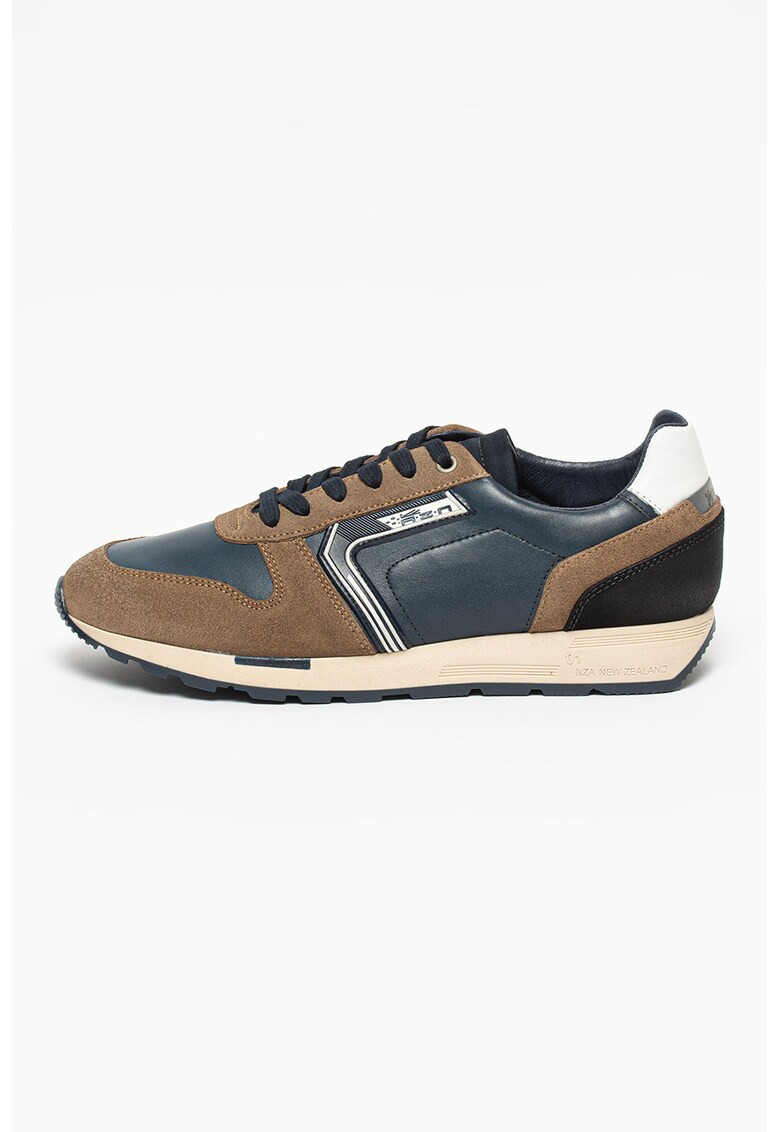 Pantofi sport din piele cu model colorblock Renwick fashiondays.ro imagine noua 2022