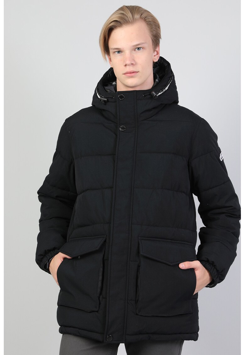 Geaca reversibila cu aspect matlasat Geaca reversibila cu aspect matlasat COLIN'S