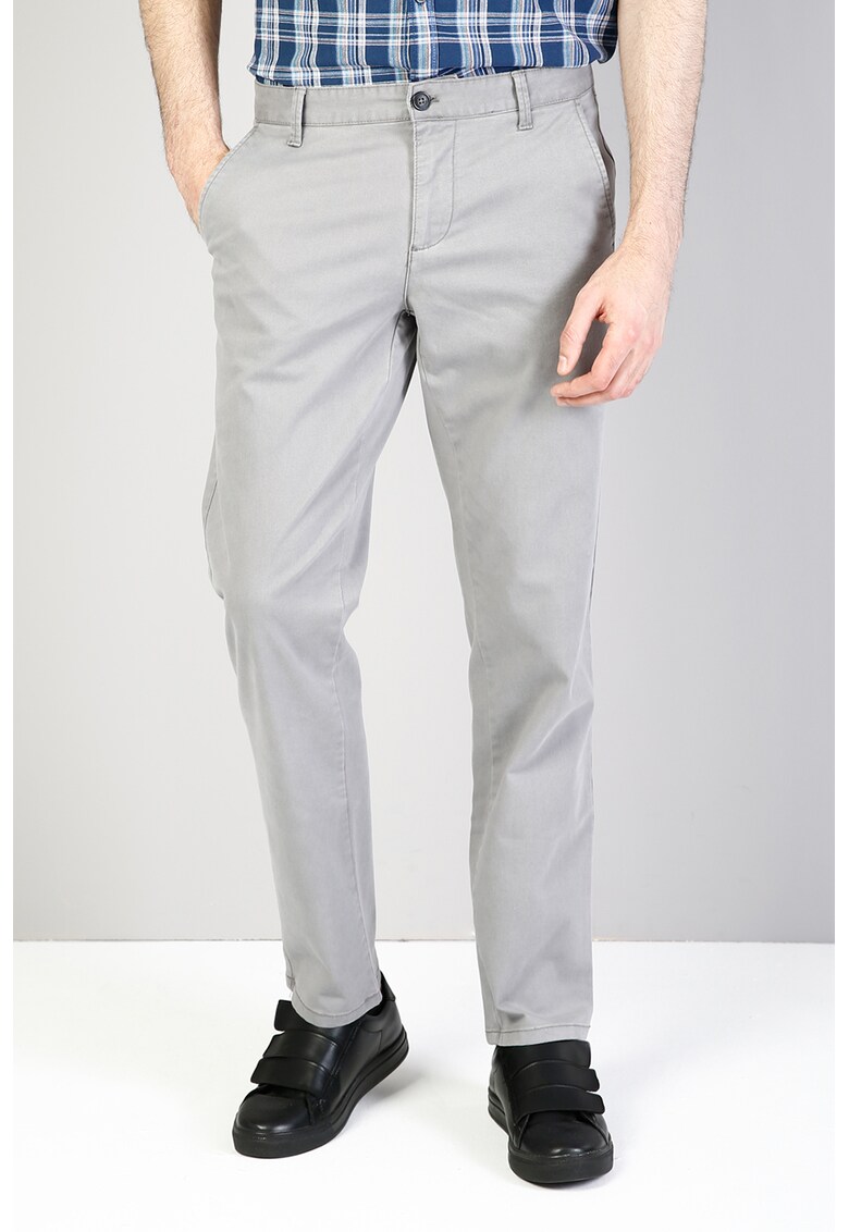 Pantaloni chino drepti