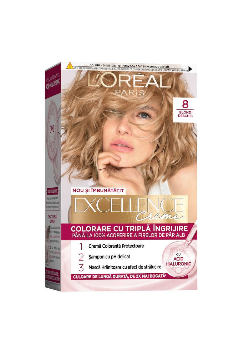 Vopsea de par permanenta cu amoniac Excellence Creme