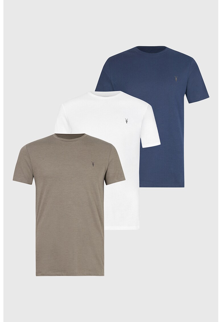 Set de tricouri regular fit de bumbac Tonic – 3 piese AllSaints