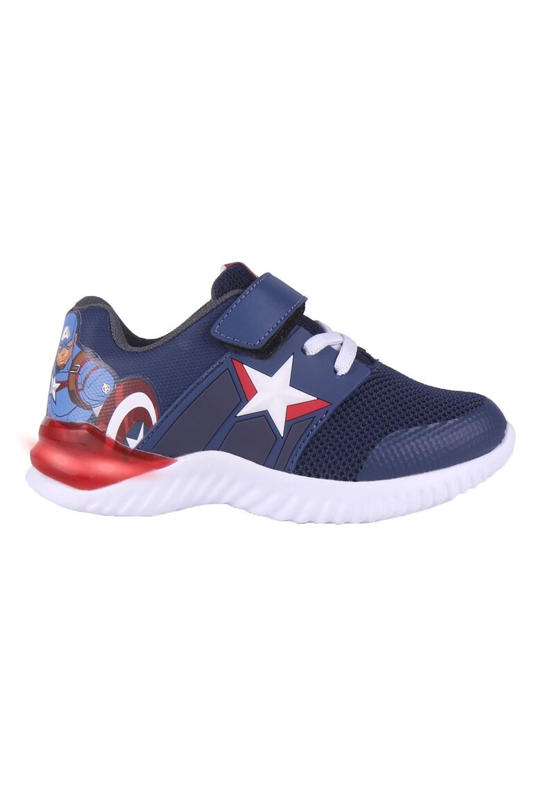 Pantofi sport cu luminite Capitan America model 2300004696