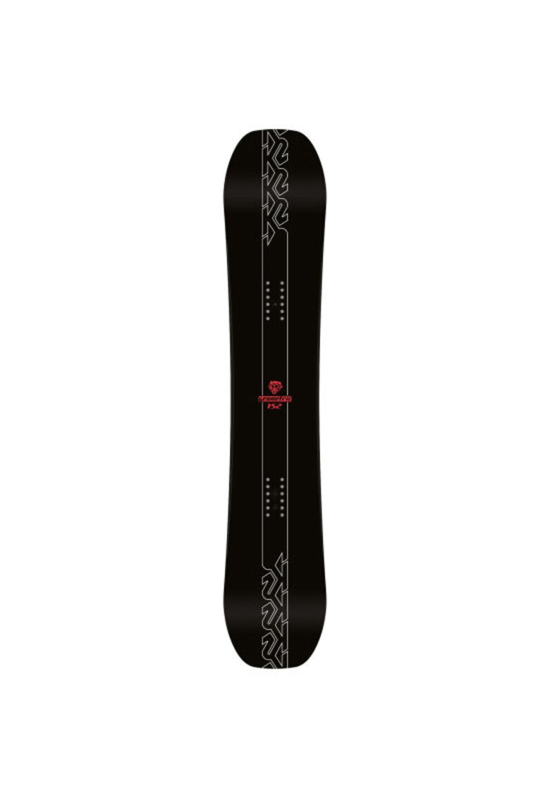 Placa snowboard GEOMETRIC - negru