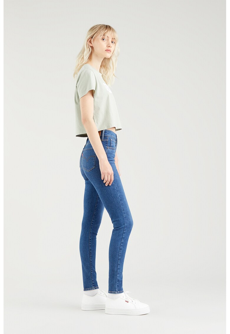 Blugi super skinny cu 5 buzunare