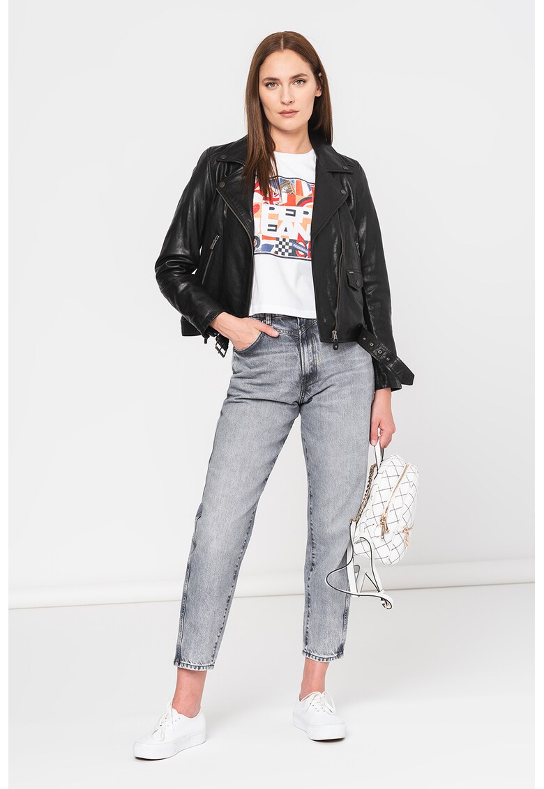 Яке Fify от кожа Pepe Jeans London