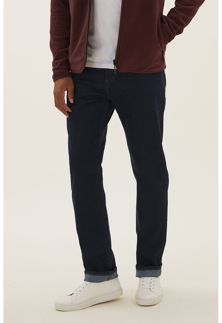 Blugi regular fit - Bleumarin
