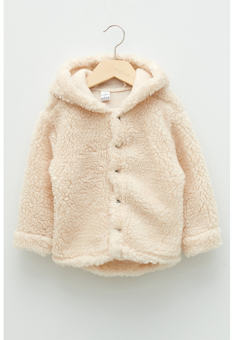 Hanorac de blana shearling sintetica