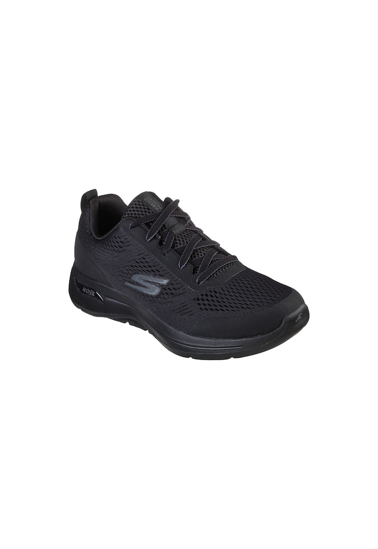 Pantofi sport low-top de plasa GOwalk Arch Fit-Idyllic - Negru