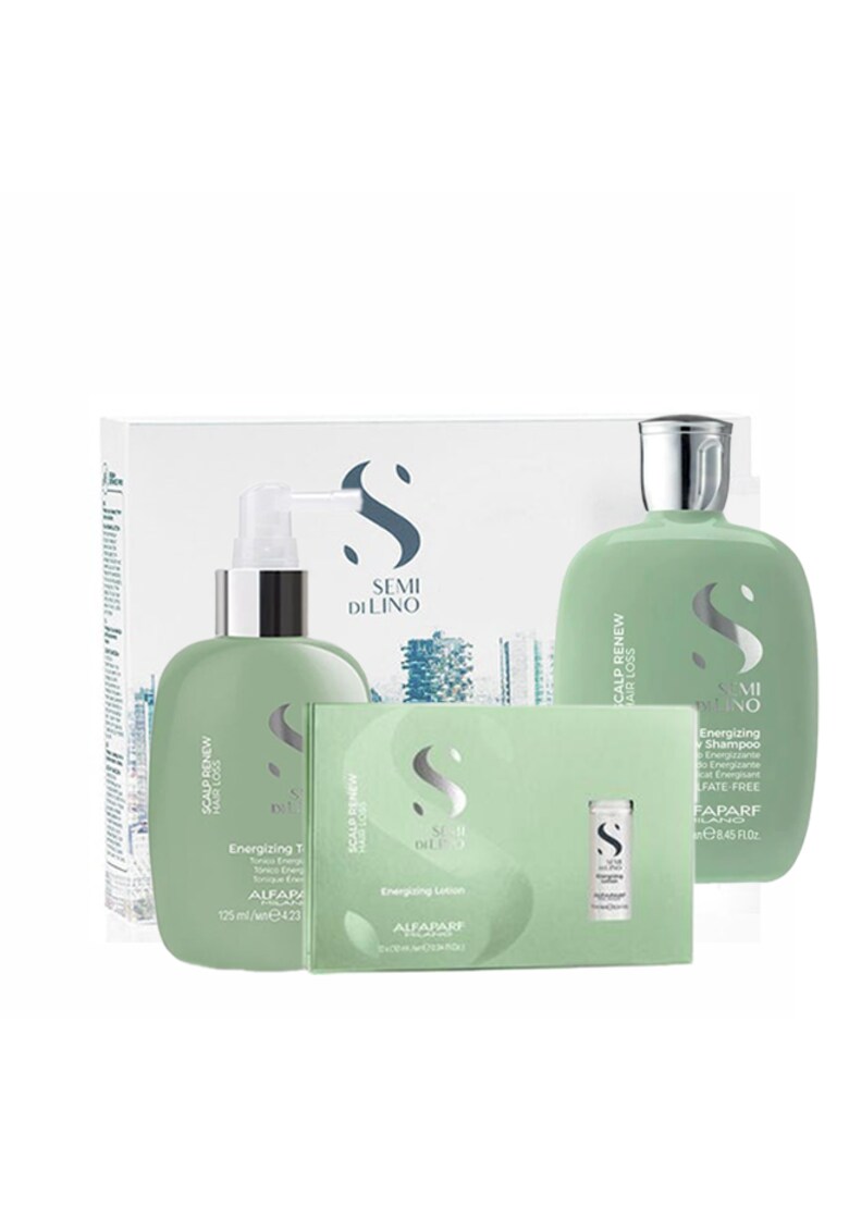 Set anti-cadere Scalp Energizing Sampon 250 ml - Tonic 125 ml - Lotiune 12x10 ml