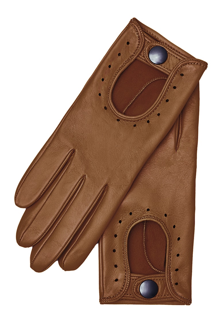 Manusi de piele cu perforatii Klara Manusi de piele cu perforatii Klara Cinque Amici