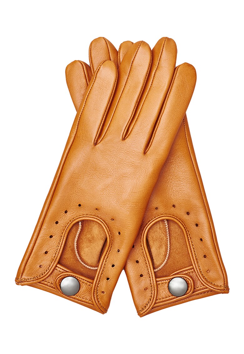 Manusi de piele cu perforatii Klara Manusi de piele cu perforatii Klara Cinque Amici